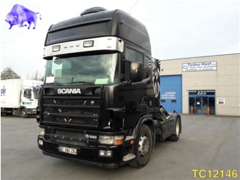 Tracteur routier Scania 164 580 Euro 3 RETARDER