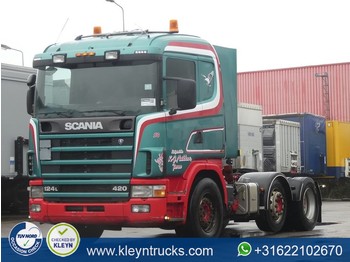 Tracteur routier Scania R124.420 cr19 6x2/4 manual: photos 1
