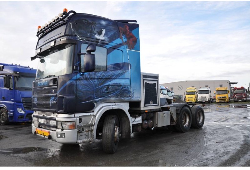 Tracteur routier Scania R124 GB6X4NA 470