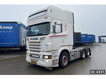 Scania R560 Topline, Euro 5, V8/ Low mileage / Sliding fifth wheel / Manual / Retarder, Intarder - Tracteur routier: photos 1