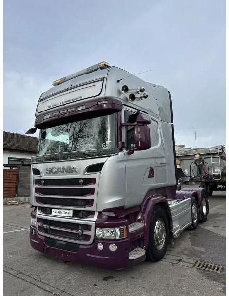 Tracteur routier Scania R580 V8 TL 6x2/4 Intarder Kipphydr. Vollausstattung!