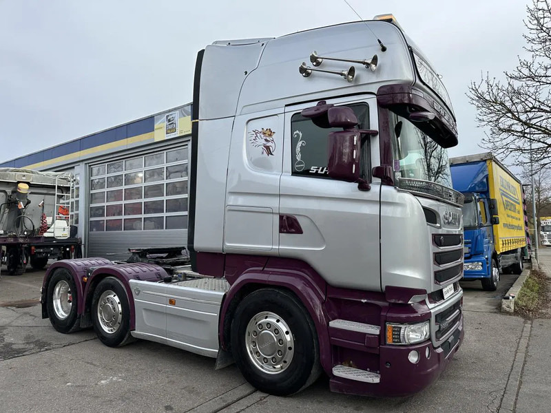 Tracteur routier Scania R580 V8 TL 6x2/4 Intarder Kipphydr. Vollausstattung!