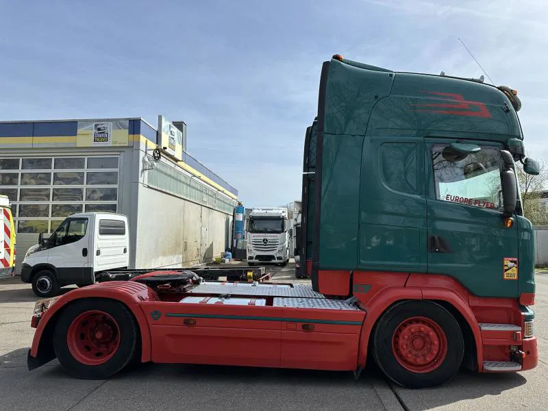 Tracteur routier Scania R580 V8 TL MEGA E6 Intarder ATM TÜV NEU!