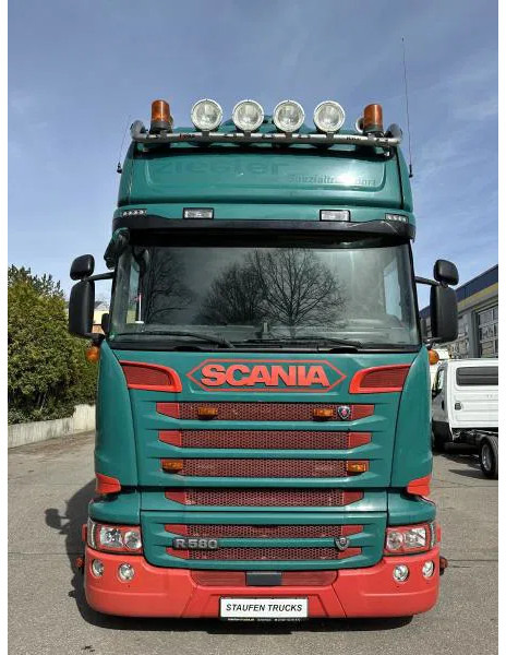 Tracteur routier Scania R580 V8 TL MEGA E6 Intarder ATM TÜV NEU!