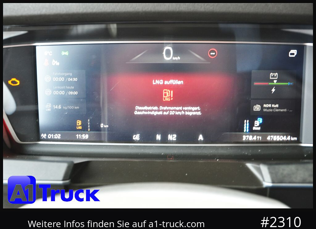 Tracteur routier VOLVO FH 460 XL  LNG Leder Navi Standlklima