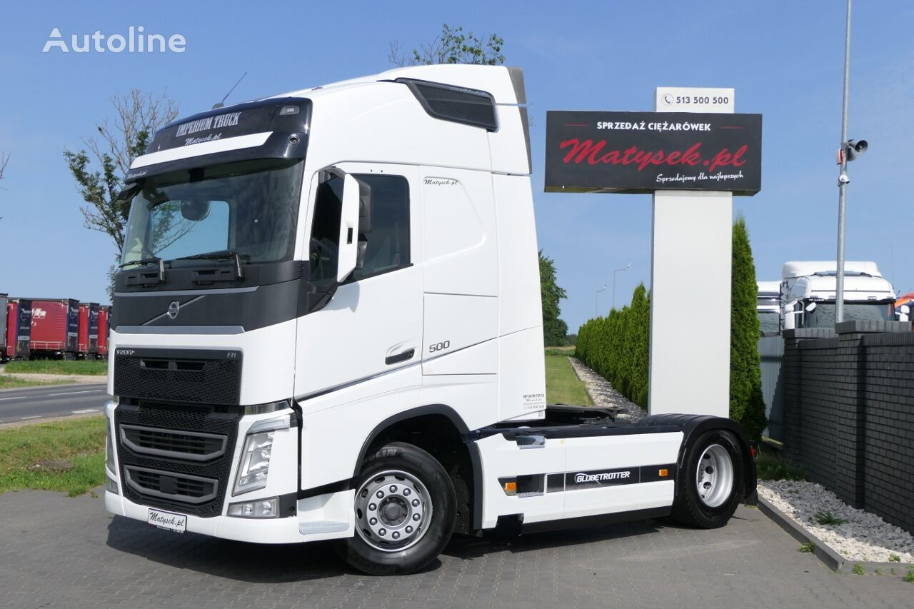 Tracteur routier Volvo FH 500 / GLOBETROTTER / EURO 6 / 2017 YEAR: photos 14
