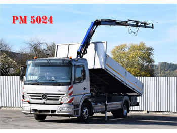 Camion grue MERCEDES-BENZ Atego 823