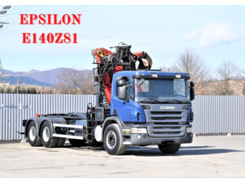 Camion ampliroll SCANIA P 380