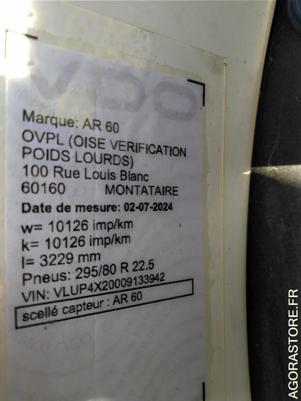 Benne à ordures ménagères BOM 19T