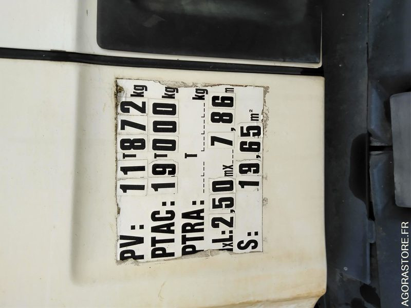 Benne à ordures ménagères BOM 19T