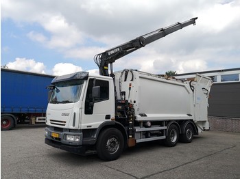 Ginaf C3127N 6x2/4 Euro3 Geesink GPMIII + HIAB 210-3W - Benne à ordures ménagères