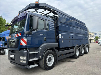 Camion hydrocureur MAN TGS 35.480 8X4 ASSMANN Saug/Spülwagen Kanalreiniger