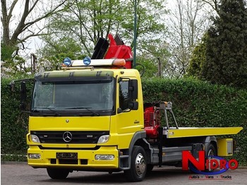 Remorqueuse Mercedes-Benz Atego 1222 TOWTRUCK CRANE BRILLE WINDE: photos 1