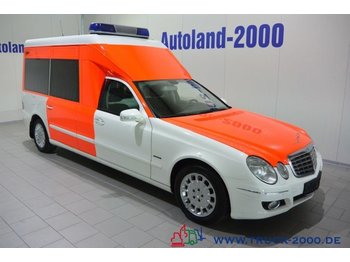 Ambulance Mercedes-Benz E 280 CDI Krankentransport Trage Rollstuhl Rampe: photos 1