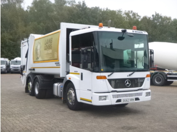 Benne à ordures ménagères Mercedes Econic 2629 6x2 RHD Faun Variopress refuse truck: photos 2