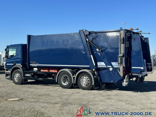 Benne à ordures ménagères pour transport de déchets Scania P320 6x2 Faun Variopress 22m³+Zoeller Schüttung: photos 10