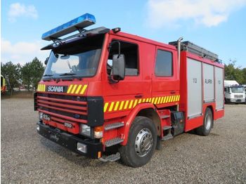 Camion de pompier Scania P93/250 4x2 Ziegler Pump 1600 l/min 8 bar.: photos 1