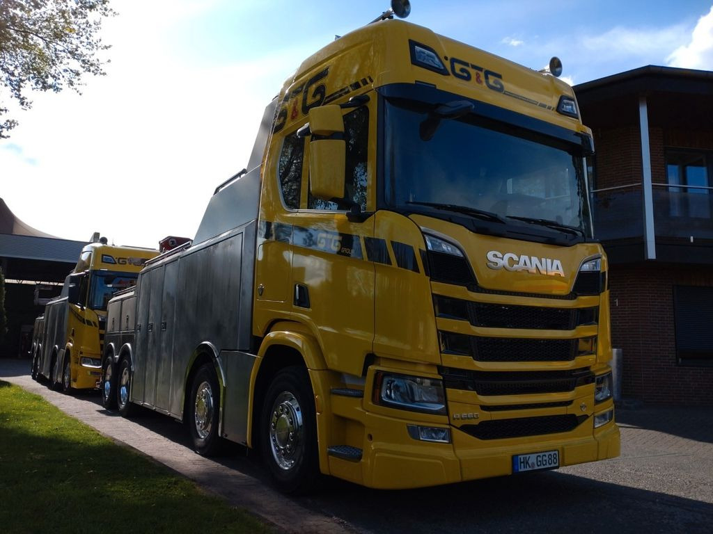 Remorqueuse Scania R 660 G&G LKW Berger / Wrecker: photos 4