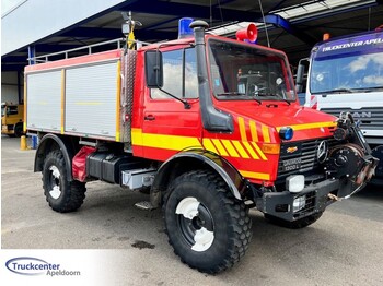 Camion de pompier Unimog 1300 L 23000 km!, 1000 Liter + Pump: photos 1