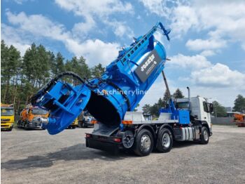 Camion hydrocureur VOLVO 2009 JOSKIN WUKO for the collection of liquid waste: photos 1