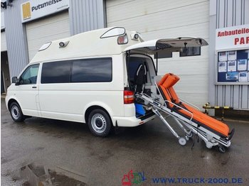 Ambulance Volkswagen T5 Krankentransport inkl Trage Rollstuhl Scheckh: photos 1