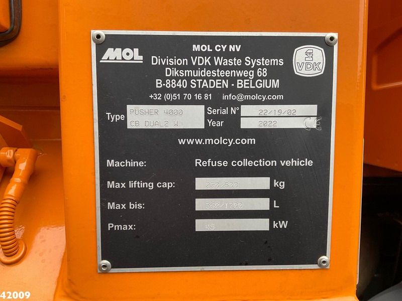 Benne à ordures ménagères Volvo FM 330 VDK 23m³ SULO weighing system: photos 9