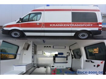 Mercedes-Benz 313 AMS Krankenwagen- (KTW) Rettungswagen Rampe + Rollstuhl - ambulance