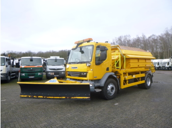 Camion hydrocureur D.A.F. LF 55.220 4x2 RHD snow plough / salt spreader