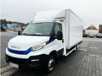 Fourgon grand volume IVECO Daily 35C14 CNG Container 10 pallets + Elevator 750 kg One Owne