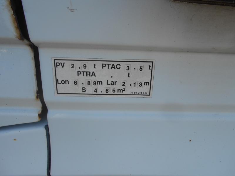 Fourgon grand volume Mercedes 411