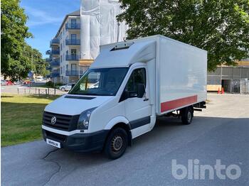 Fourgon grand volume Volkswagen Crafter med bakgavellyft