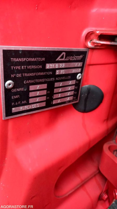 Fourgon utilitaire CITROËN - JUMPER - 1999 - 42653km - EB629XQ