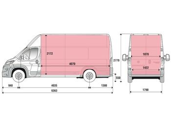 Fourgon utilitaire Fiat Ducato 35H L5H3 Kasten 2.3 MJet 140 Euro 6D-Temp