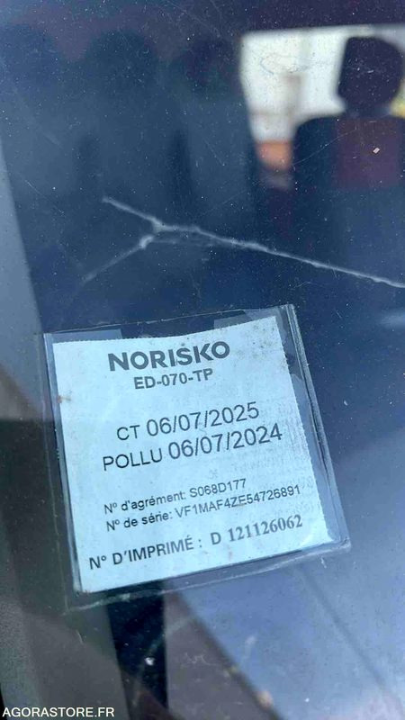 Fourgon utilitaire RENAULT MASTER - 2016 - ED-070-TP