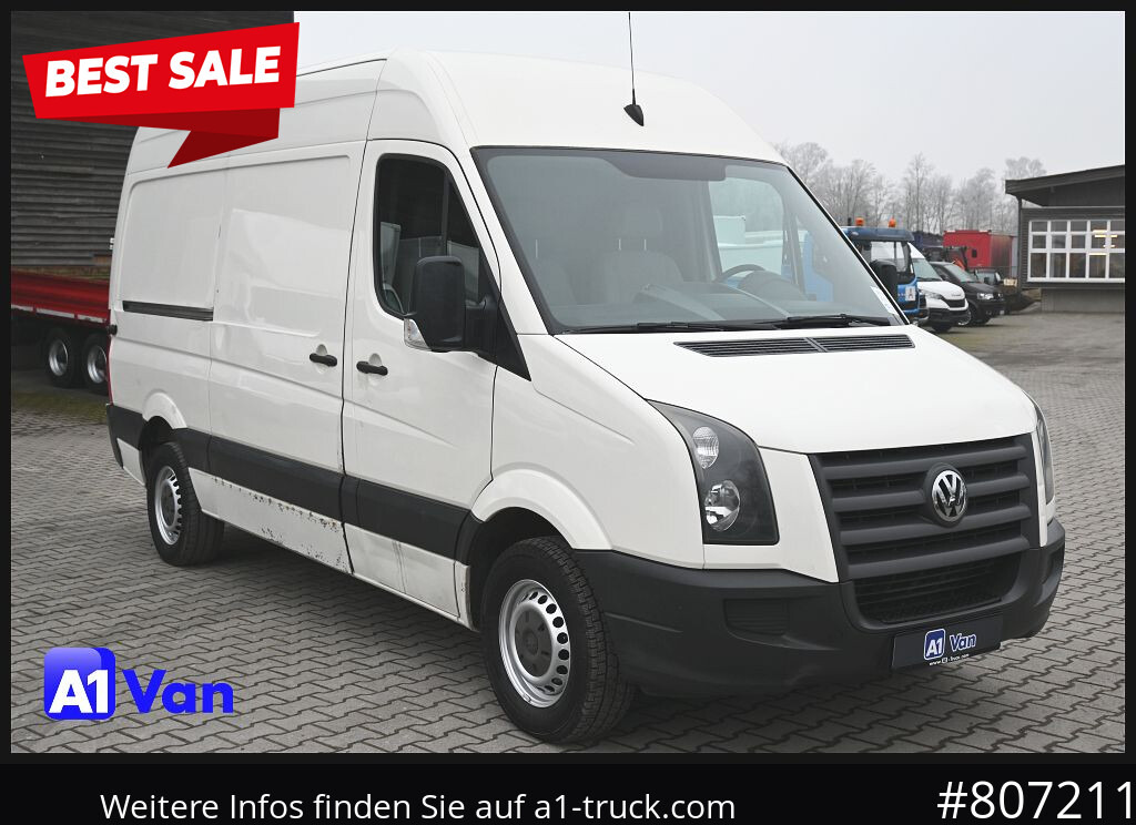 Fourgon utilitaire VOLKSWAGEN Crafter 35 L2H2 Kastenwagen, Klima, AHK