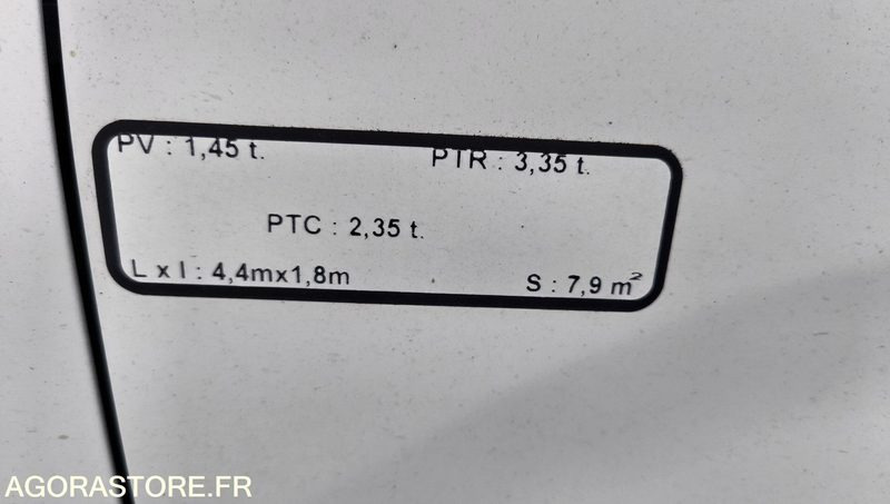 Fourgonnette FIAT DOBLO - 02/11/2016 - 66549kms - EG151LT