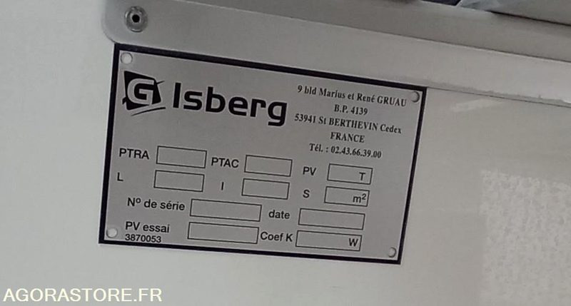 Fourgonnette Fourgonnette frigorifique RENAULT - CN707CZ