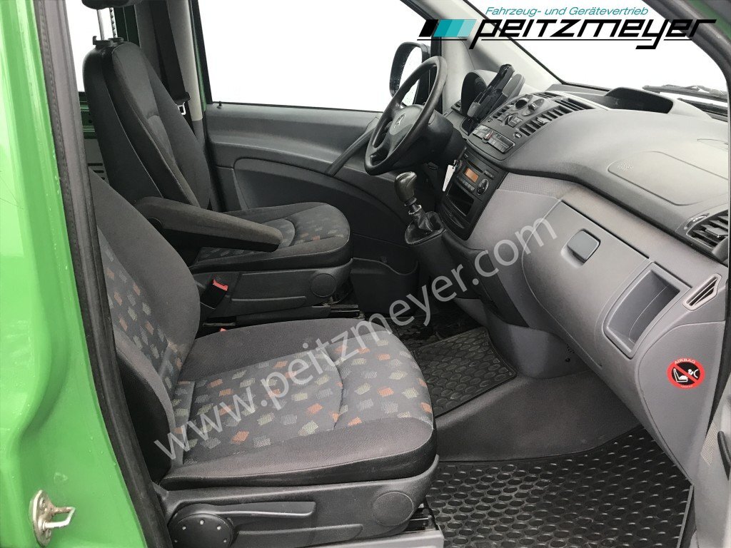 Utilitaire double cabine MERCEDES-BENZ Vito 115 CDI Mixto 4 Sitzer Klima, Standheizung, AHK: photos 14