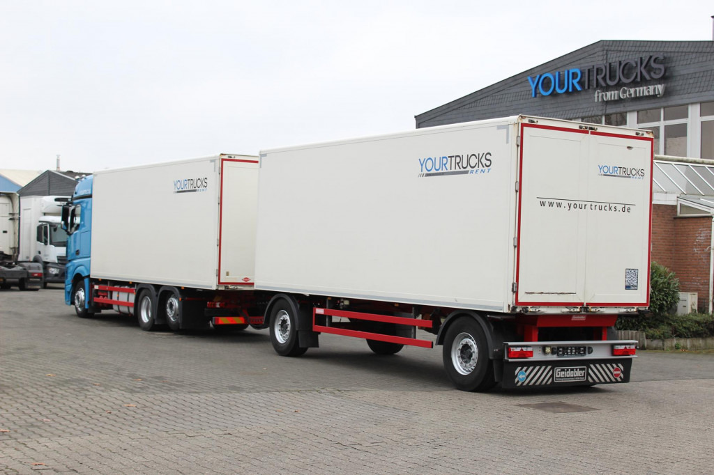 Véhicule utilitaire Mercedes-Benz Actros 2548 Koffer Retarder Schlafkab Kühlbox