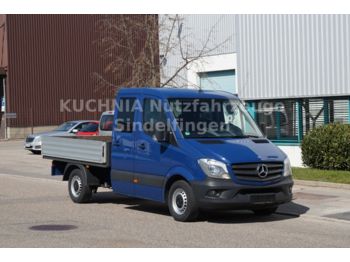 Utilitaire plateau, Utilitaire double cabine Mercedes-Benz Sprinter 316 CDI Doka Pritsche Klima AHK TOP Zus: photos 1