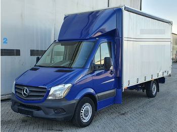 Utilitaire rideaux coulissants (PLSC) Mercedes-Benz Sprinter 316 CDI Maxi *Klima*Tempomat: photos 1