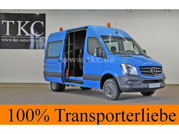 Fourgon utilitaire, Utilitaire double cabine Mercedes-Benz Sprinter 516 CDI/3665 Mixto 6-Sitzer AHK #70T014: photos 1