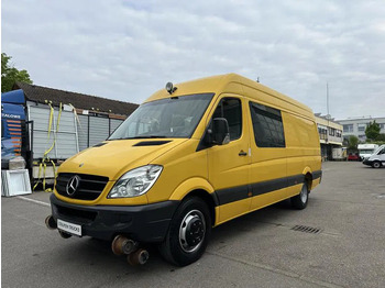 Véhicule utilitaire Mercedes-Benz Sprinter 516 CDI ZAGRO 2-Wegefahrzeug Bahn Schienen