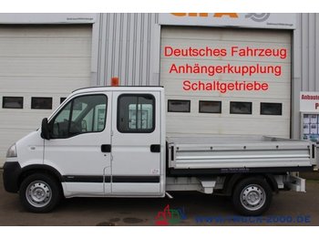 Utilitaire plateau, Utilitaire double cabine Opel Movano 2.5 CDTI-7 Sitzer-AHK-Nur 67 TKm Schalter: photos 1