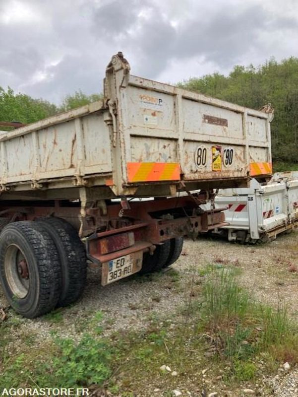 Utilitaire benne Camion Renault S170 Tribenne