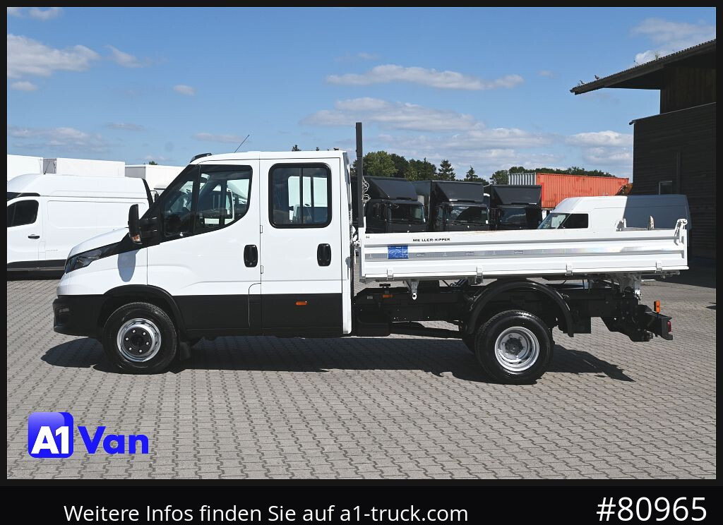 Utilitaire benne IVECO Daily 60C16 Kipper Doka, Meiller, Tempomat