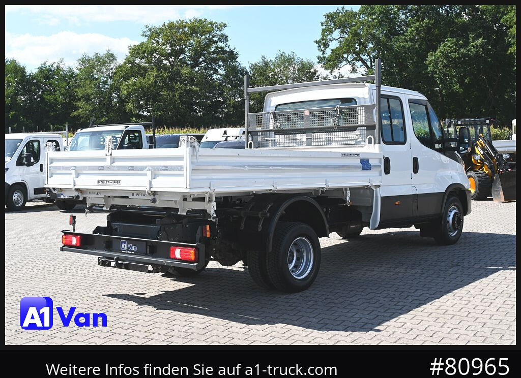Utilitaire benne IVECO Daily 60C16 Kipper Doka, Meiller, Tempomat