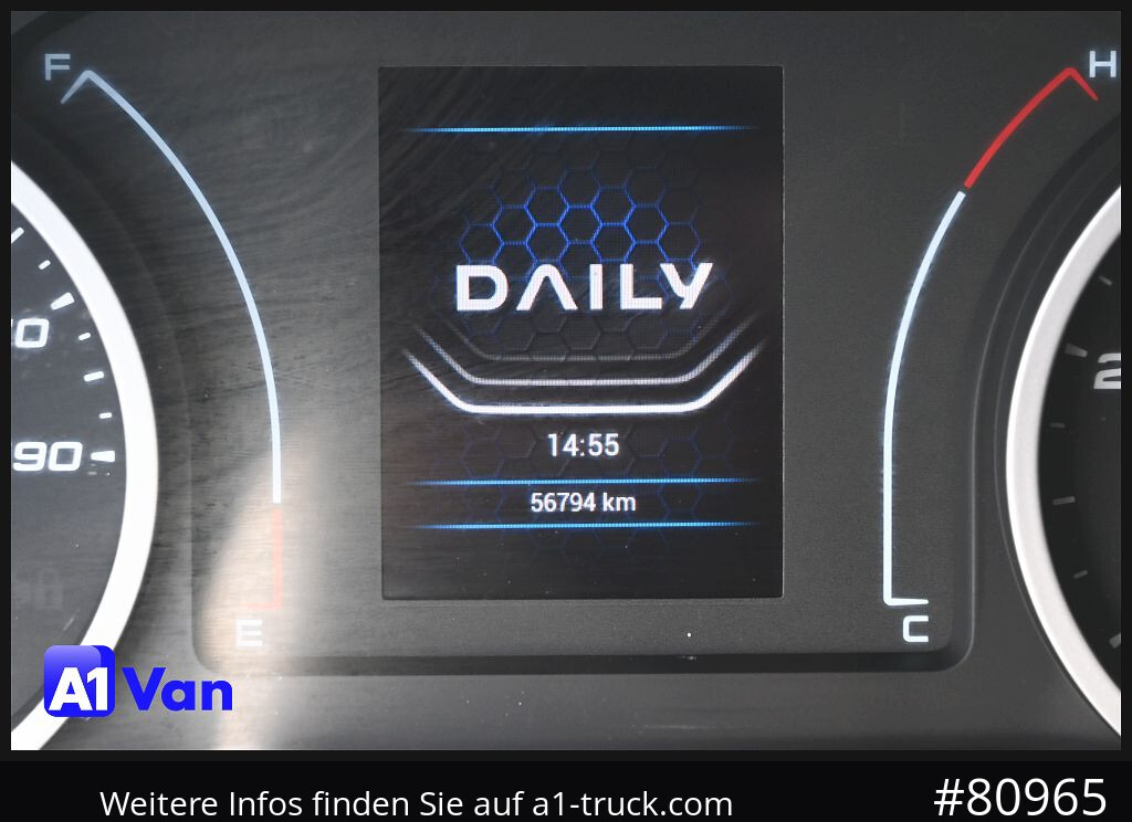 Utilitaire benne IVECO Daily 60C16 Kipper Doka, Meiller, Tempomat