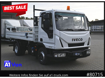 Utilitaire benne IVECO Eurocargo 80E21 Kipper, Meiller, Klima, 2x AHK