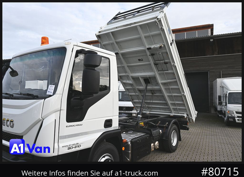 Utilitaire benne IVECO Eurocargo 80E21 Kipper, Meiller, Klima, 2x AHK